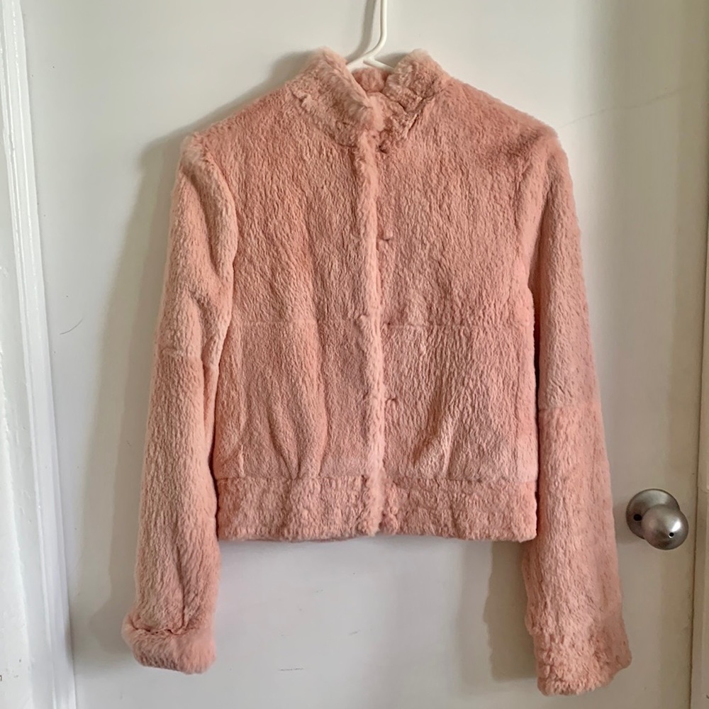 BCBG MAXAZRIA Pink Jacket Blazer Small